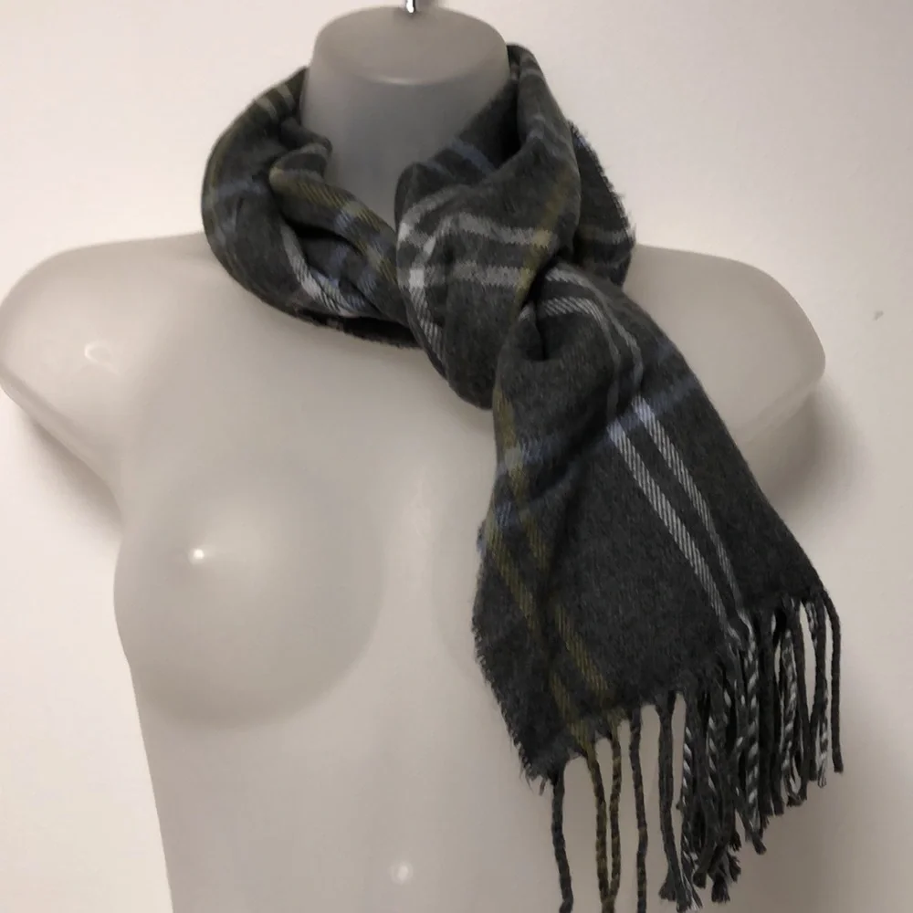 Cejon Super Soft Italian Scarf Plaid Made in Italy 100% acrylic